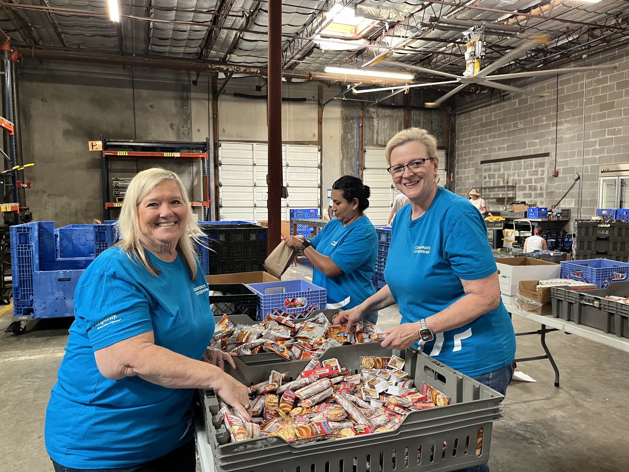 Nonprofit team activity